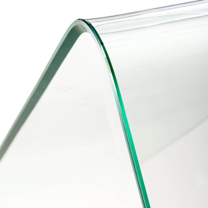 Wenzel Glass Console Table Clear