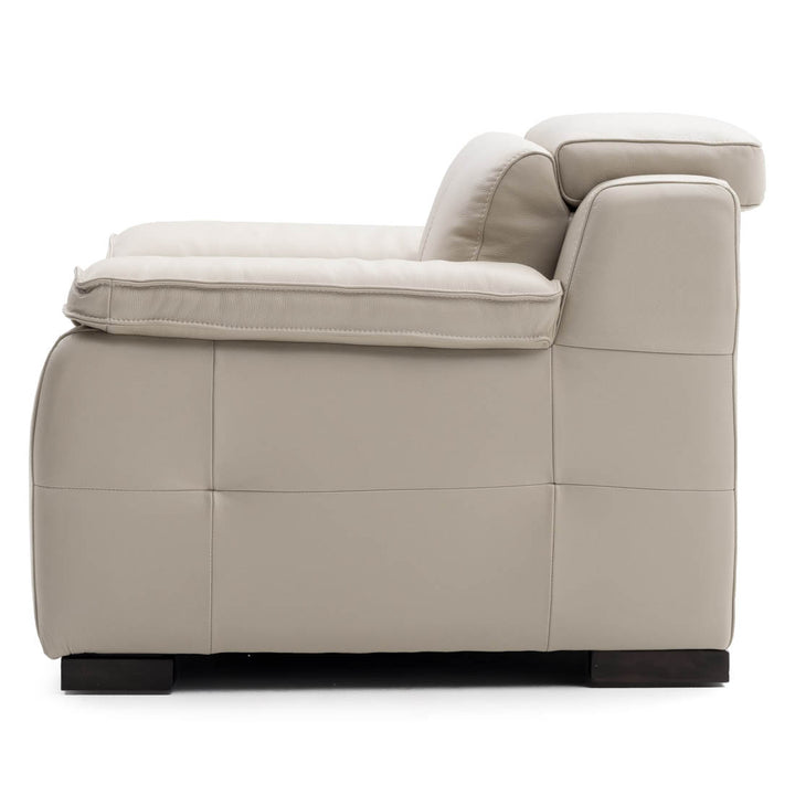 Nova Reclining Accent Chair Light Grey