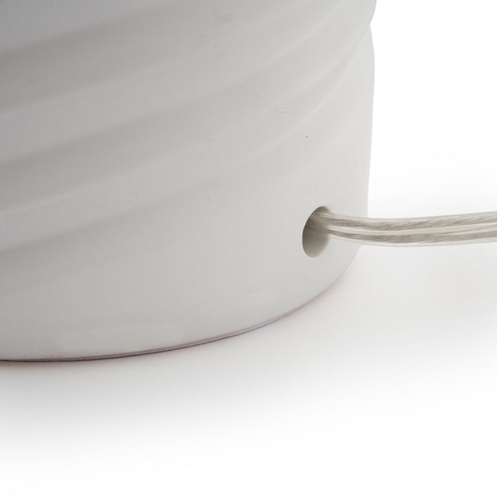 Sersha Table Lamp Off White