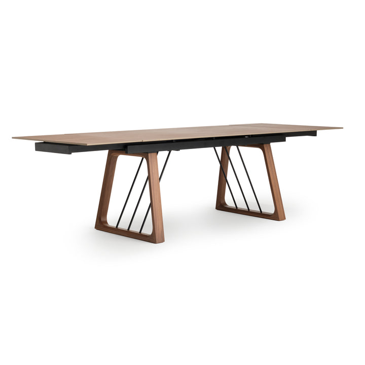Elysa Extendable Dining Table Dark Brown