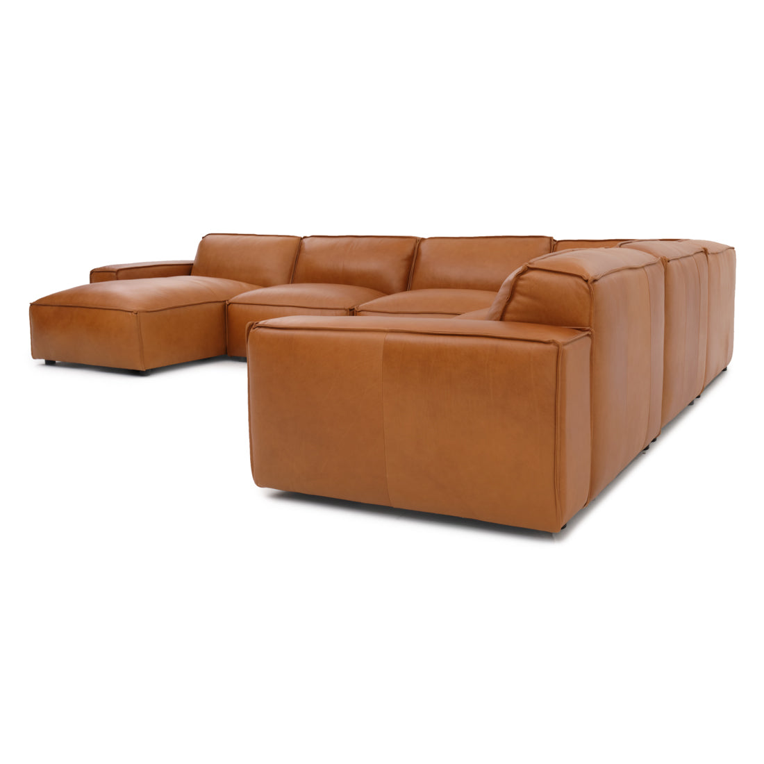 Nook Leather Modular Set Cognac