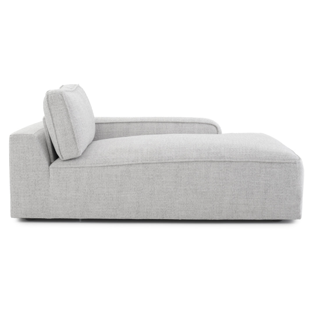 Nash Modular Right Chaise Light Grey