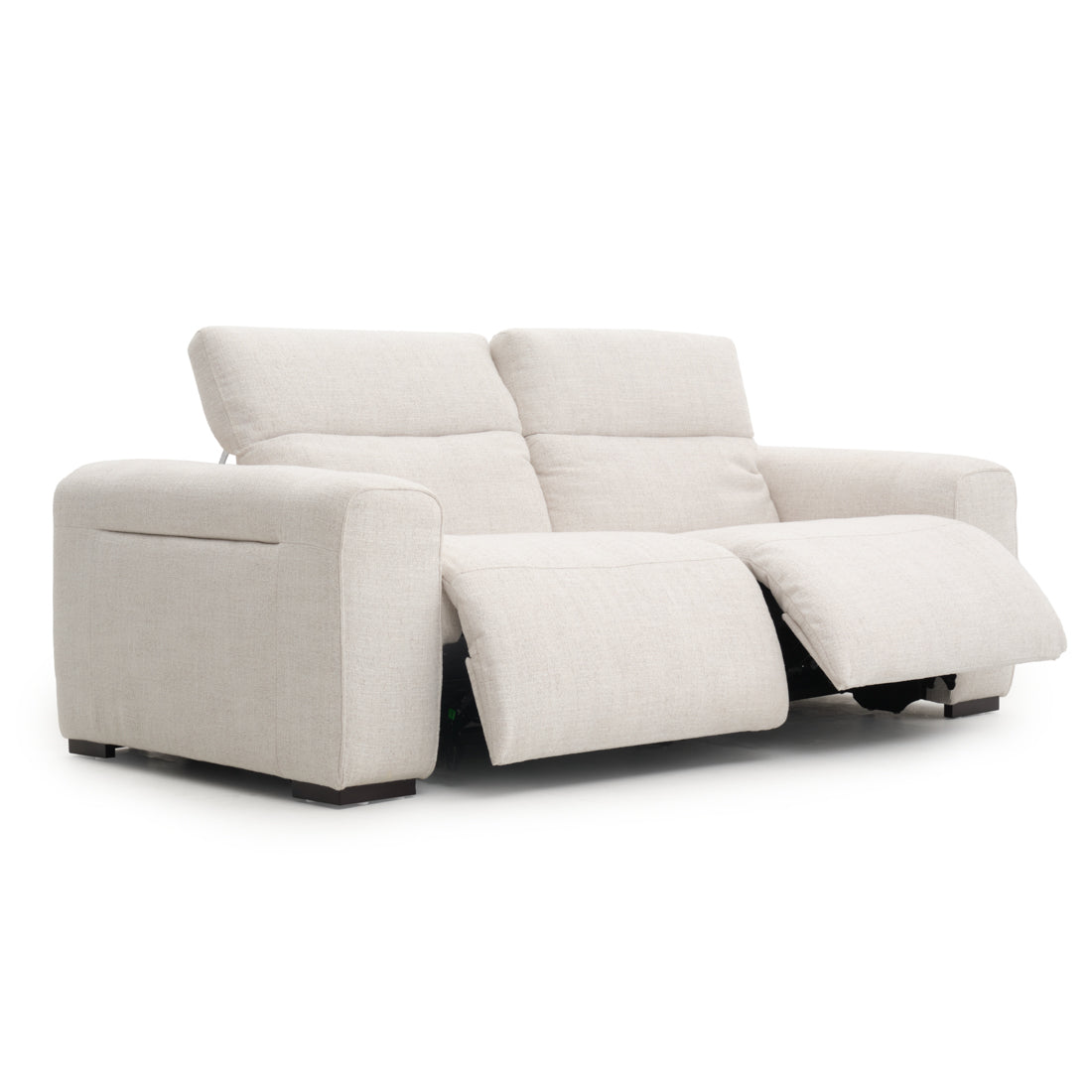 Niguel Fabric Reclining Sofa Beige