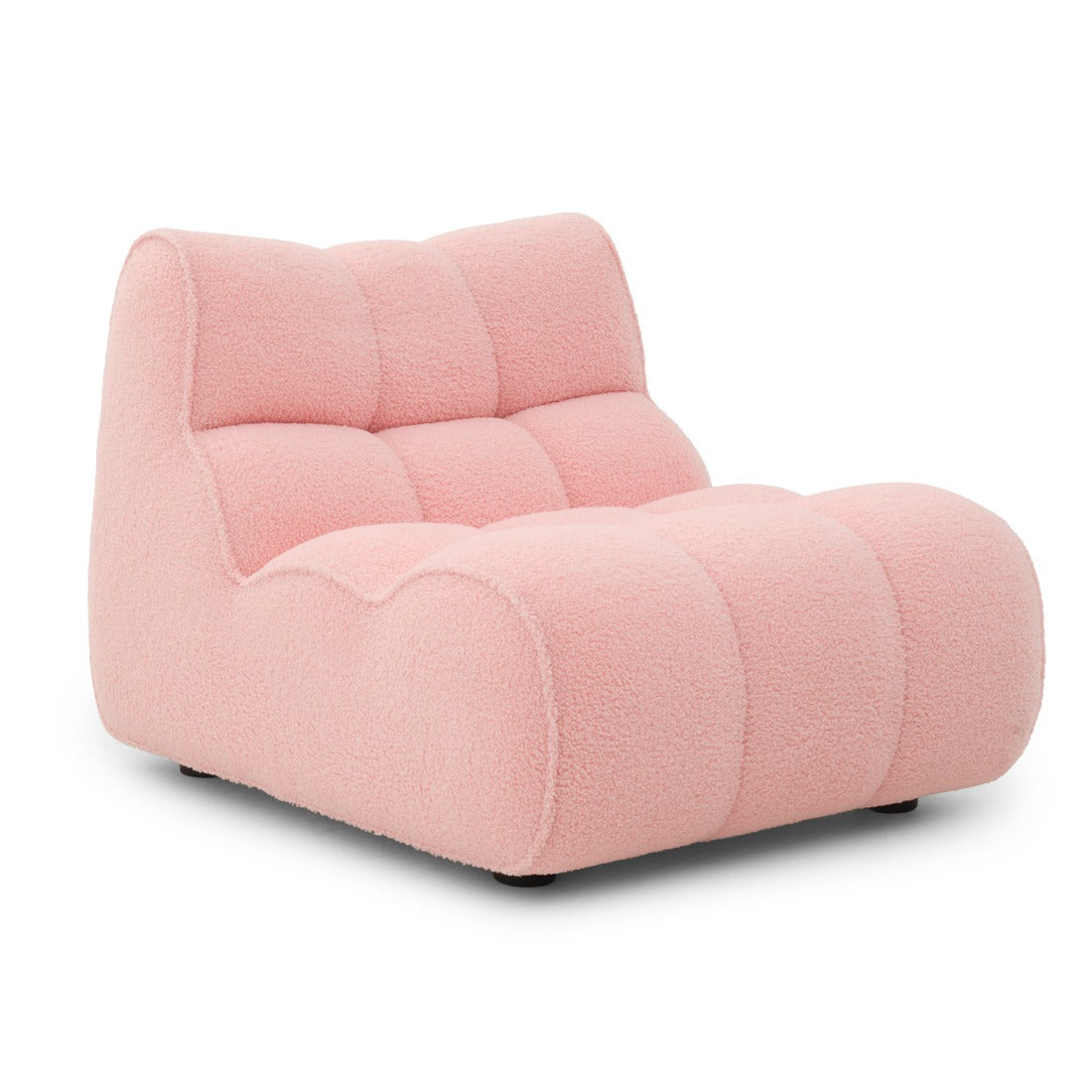 Nissima Fabric Accent Chair Pink