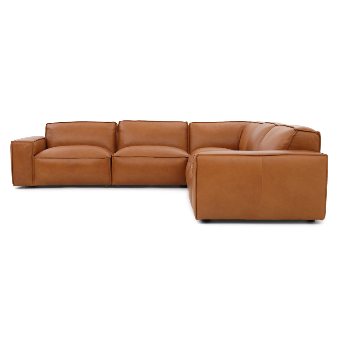 Nook Leather Modular Set Cognac
