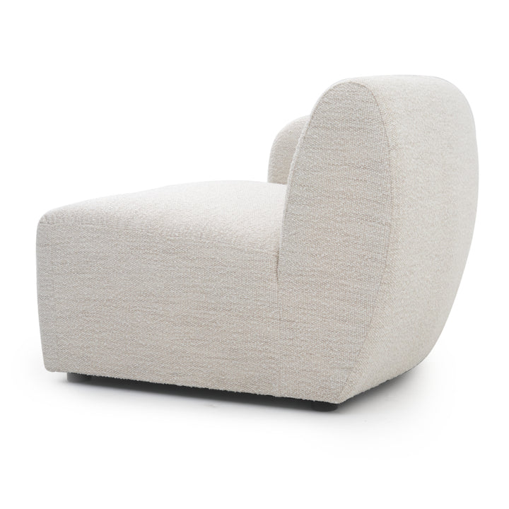 Sorena Modular Left Chair Off White