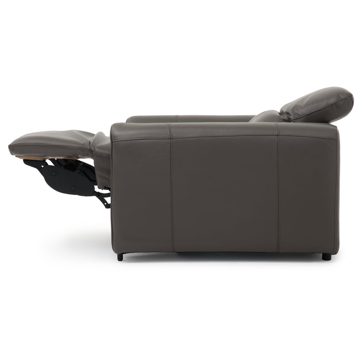 Wilnoir Reclining Accent Chair Dark Grey