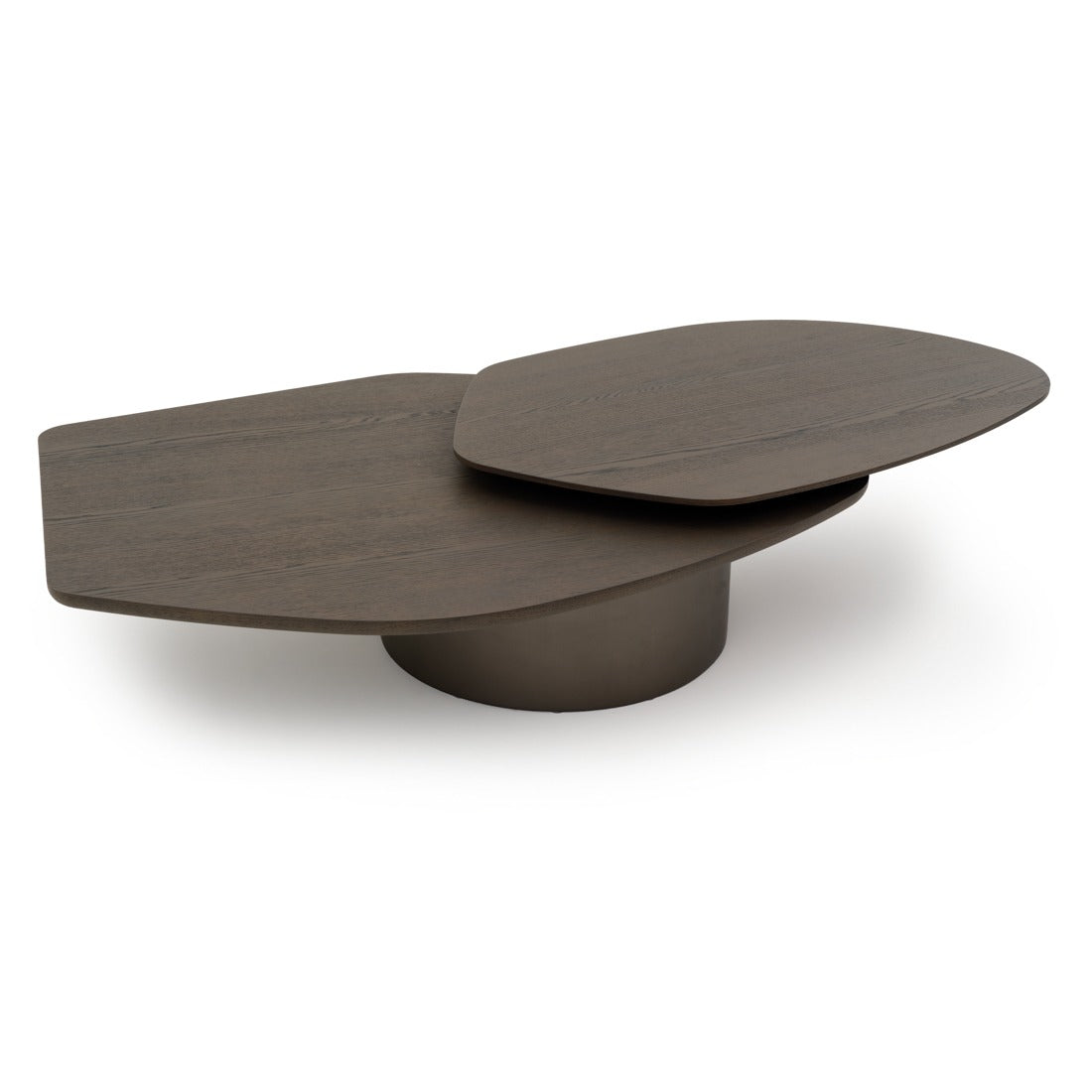 Eirian Wood Coffee Table Dark Grey
