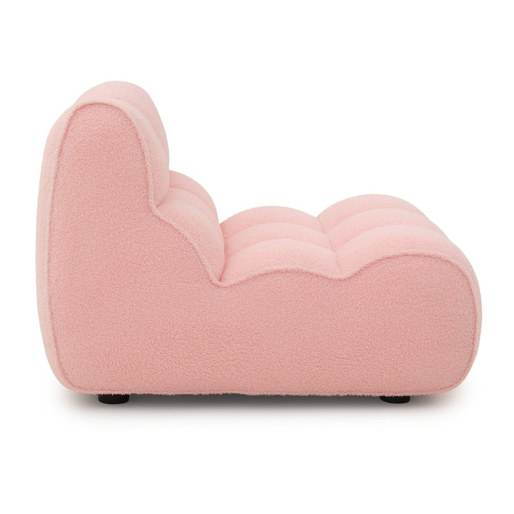 Nissima Fabric Accent Chair Pink