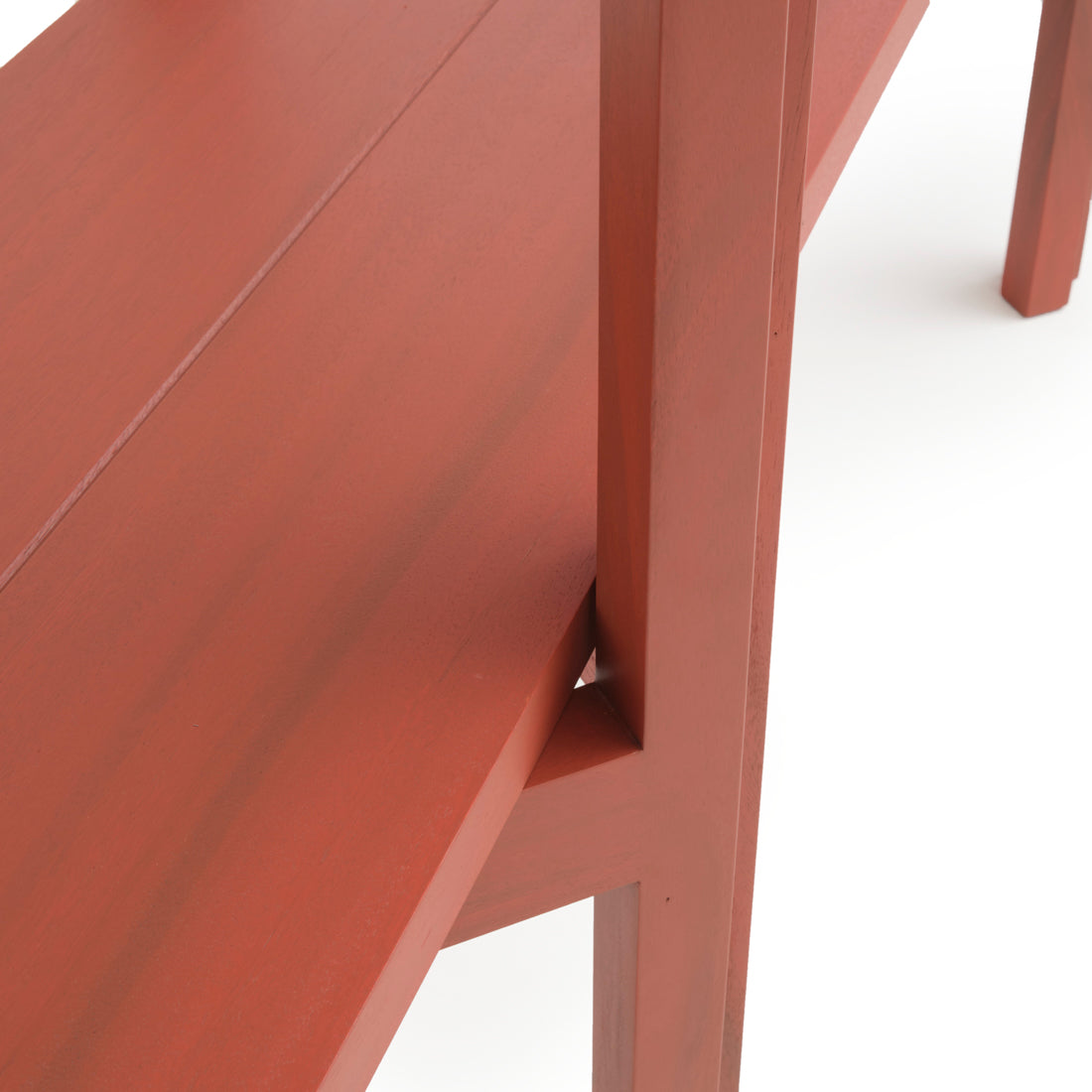 Siya Wood Bookcase Red