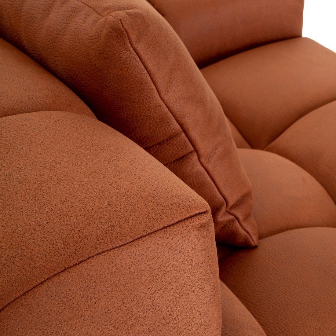 Norika Modular Right Chair Orange