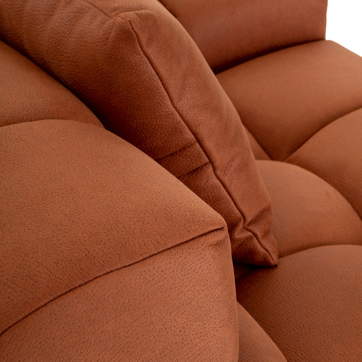 Norika Modular Right Chair Orange