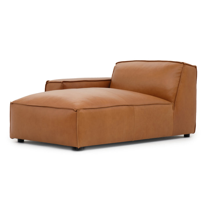 Nook Modular Left Chaise Cognac