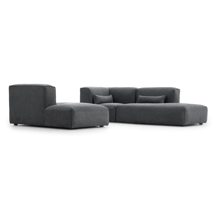 Ellemia Fabric Modular Set Dark Grey