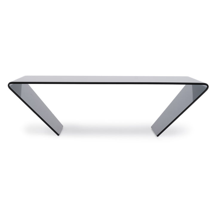 Wenzel Glass Coffee Table Dark Grey