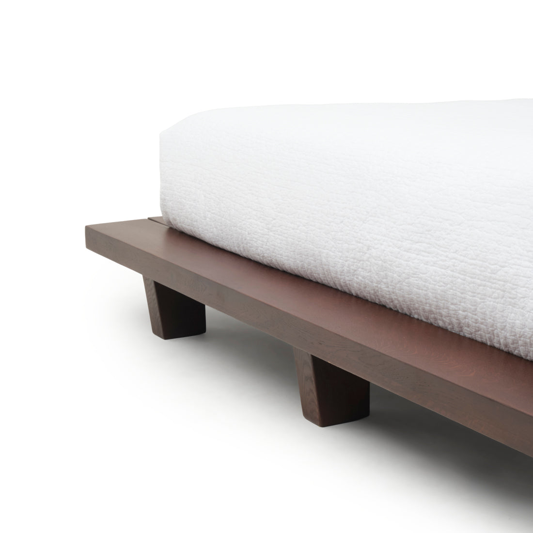 Noemi King Bed Dark Brown