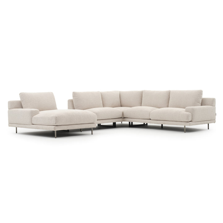 Elizabeth Fabric Modular Set Beige