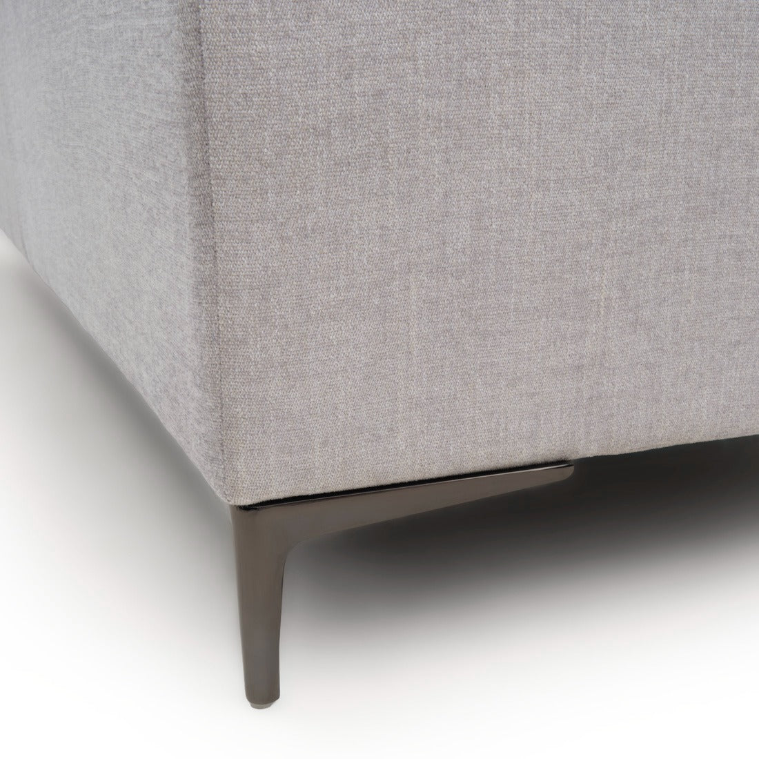 Emilia Reclining Sectional Sofa Light Grey