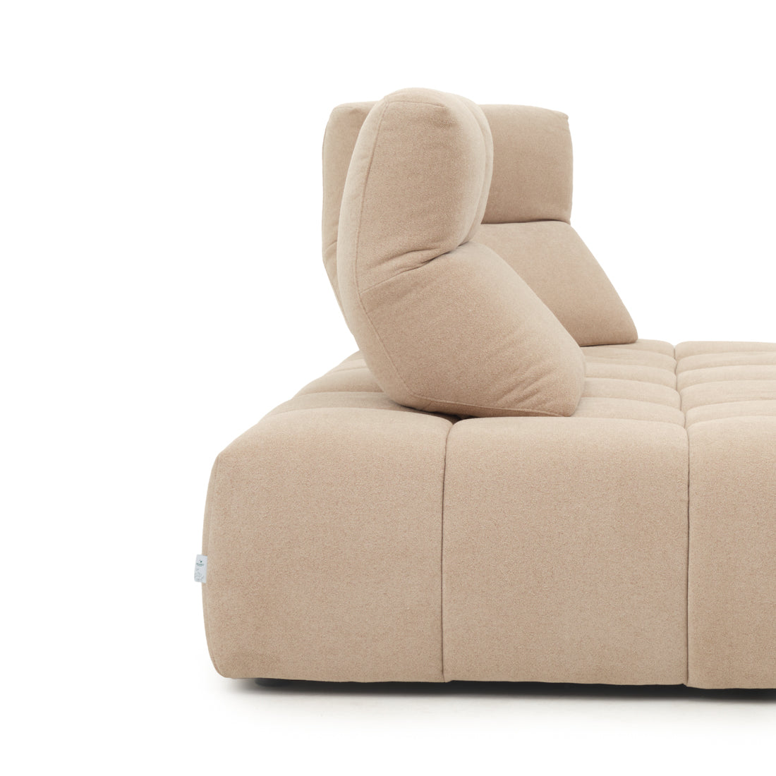 Nerida Fabric Sectional Sofa Beige
