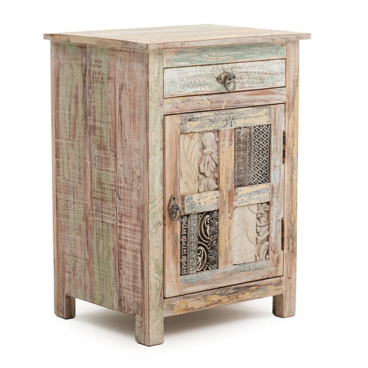 Indira Nightstand Off White
