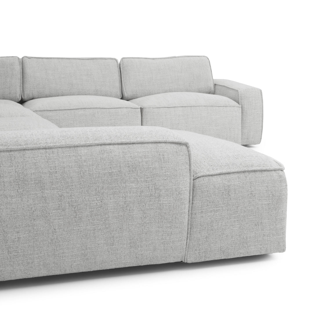 Nash Fabric Modular Set Light Grey