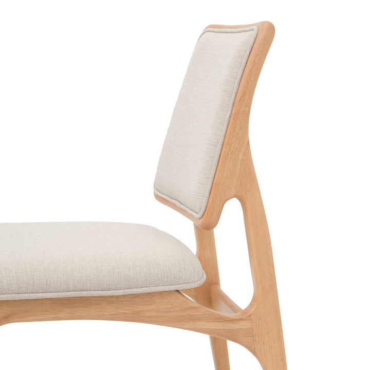 Noria Fabric Chair Beige
