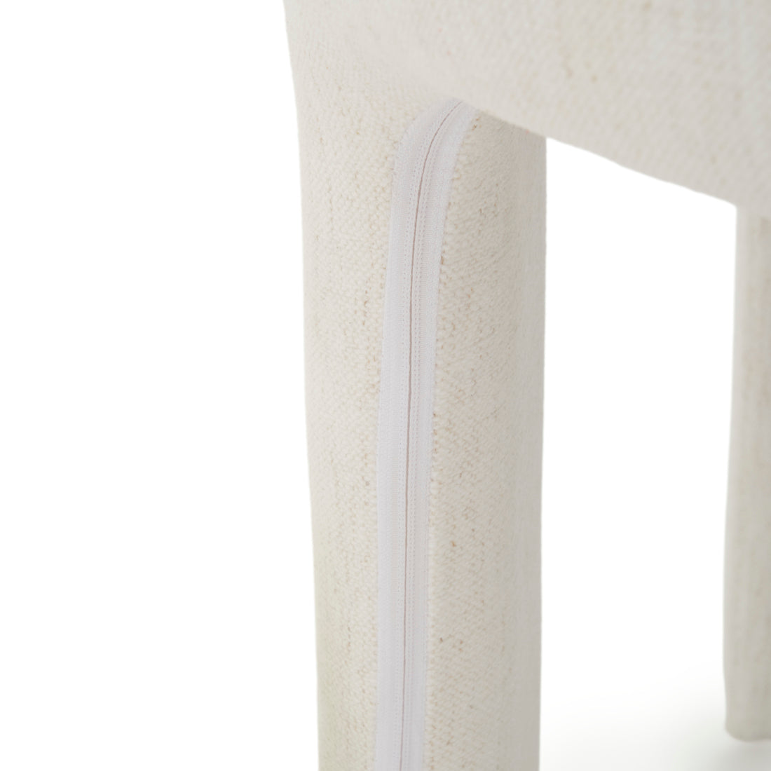 Etrina Fabric Armchair Off White