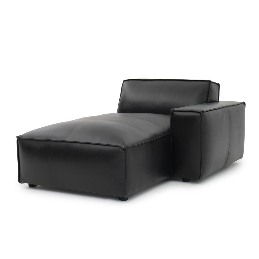 Nook Modular Right Chaise Black