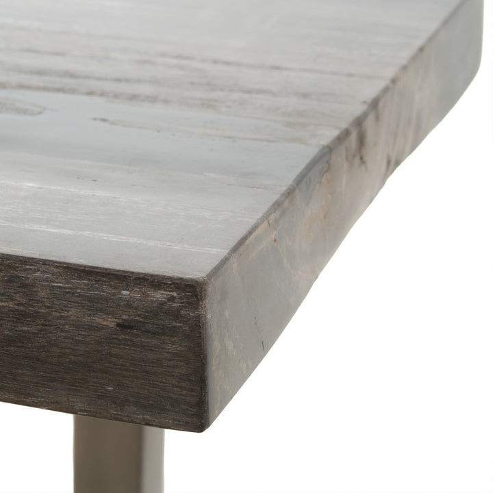 Wakerley Wood Console Table Black