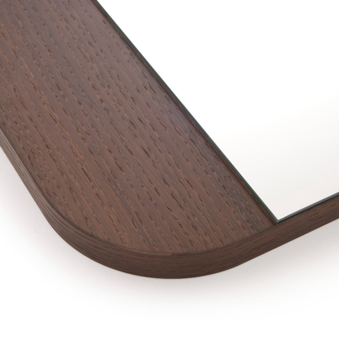 Wadena Wall Mirror Dark Brown