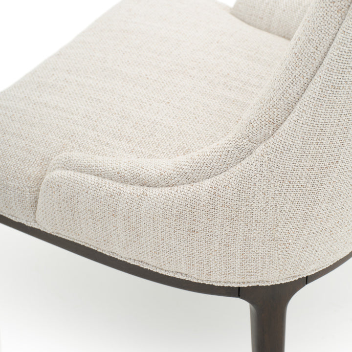 Evera Fabric Chair Off White