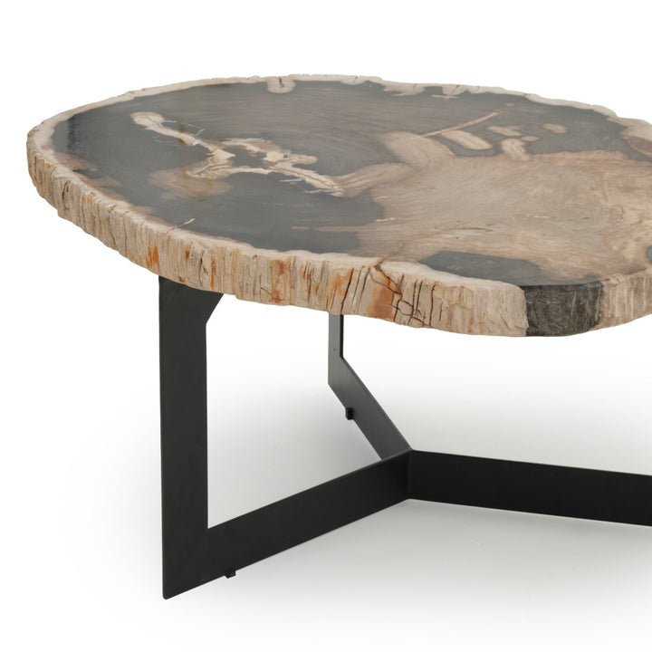 Wenita Wood Coffee Table Black