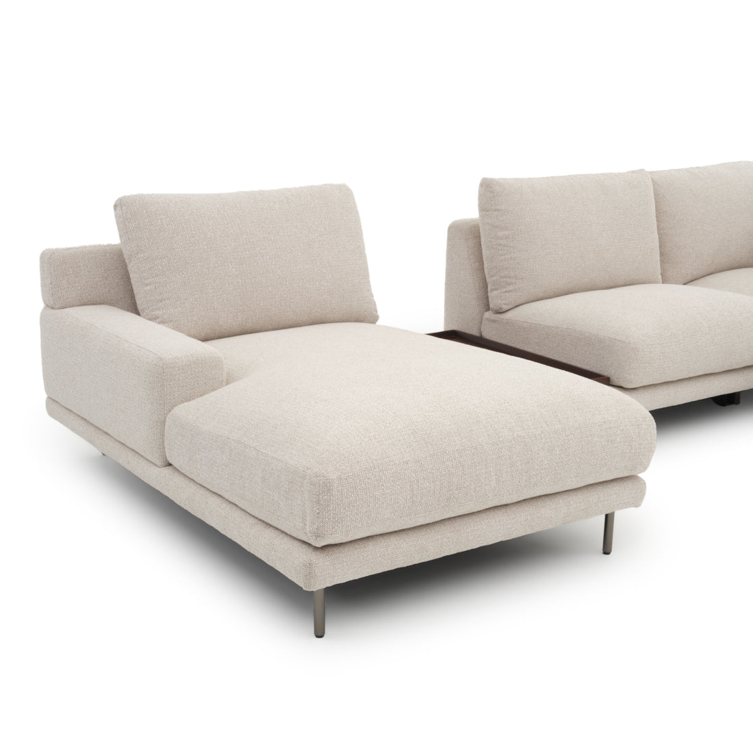 Elizabeth Fabric Modular Set Beige