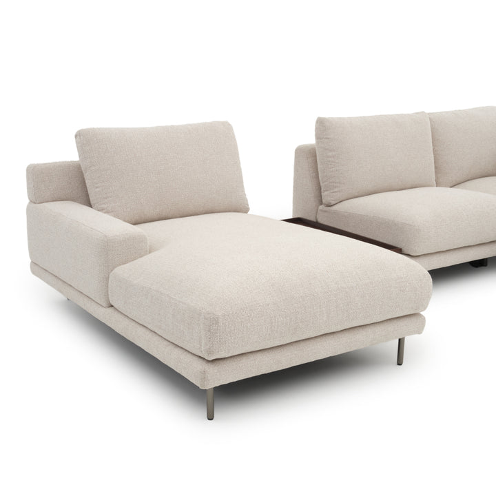 Elizabeth Fabric Modular Set Beige