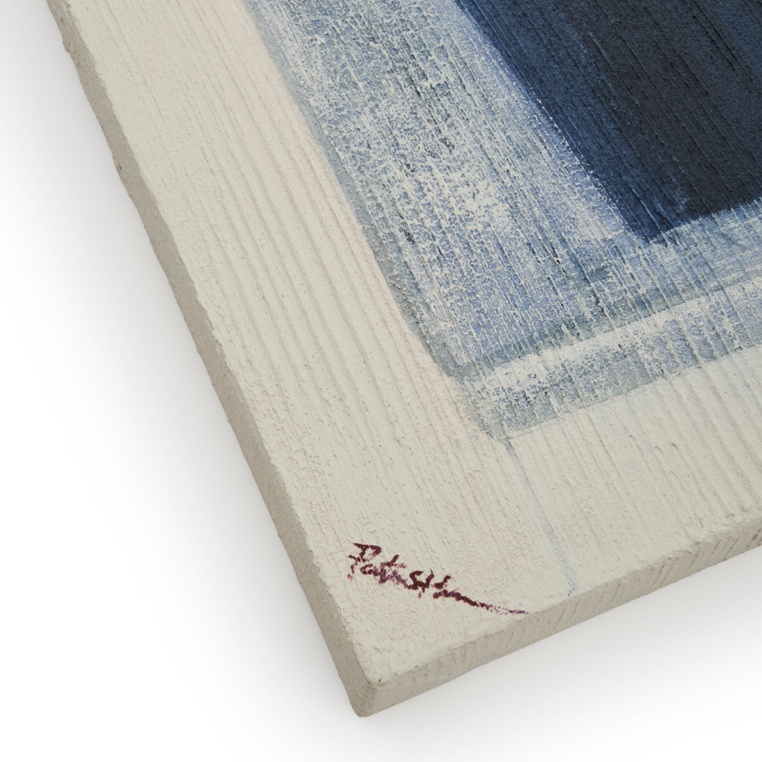 Ebiza Painting on Canvas Dark Blue