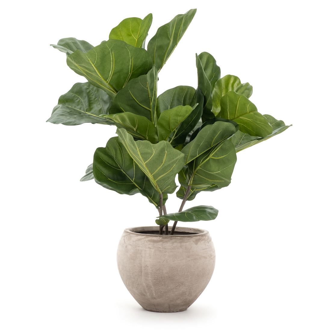 Fiddle Fig Artificial Plant Dark Green