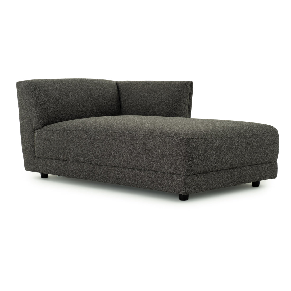 Nathan Modular Right Chaise Dark Grey