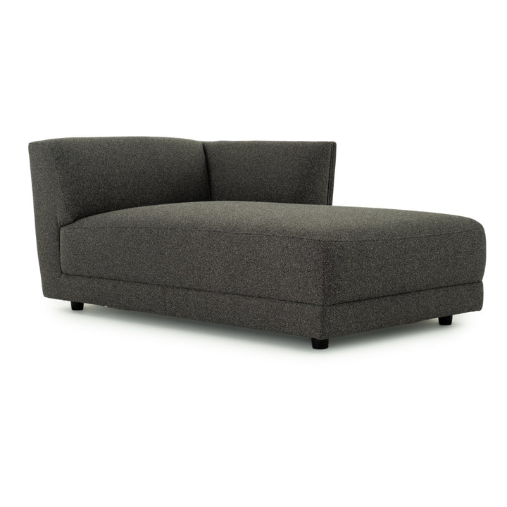 Nathan Modular Right Chaise Dark Grey
