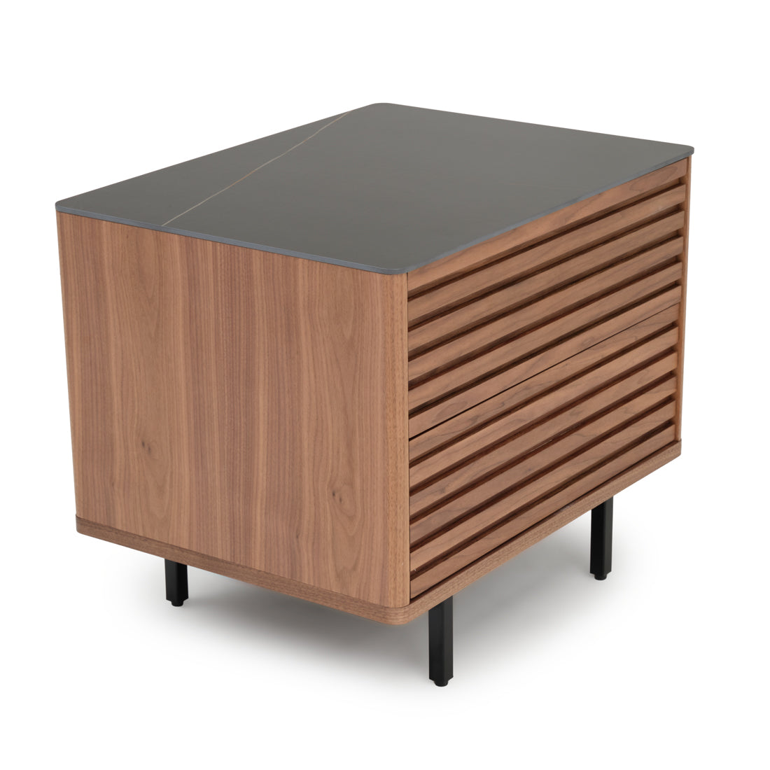 Ezio Nightstand Dark Brown