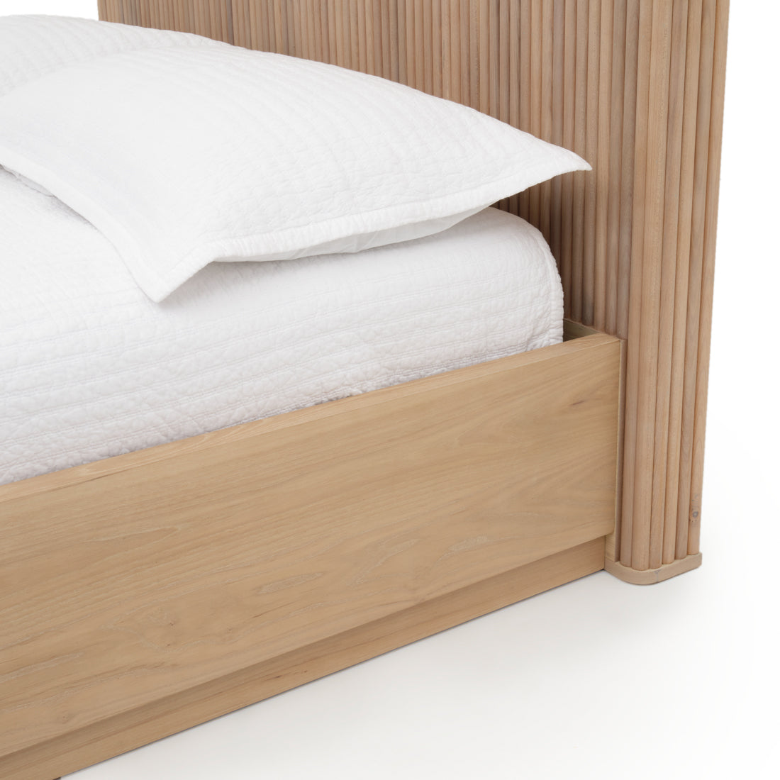 Nibba King Bed Light Brown