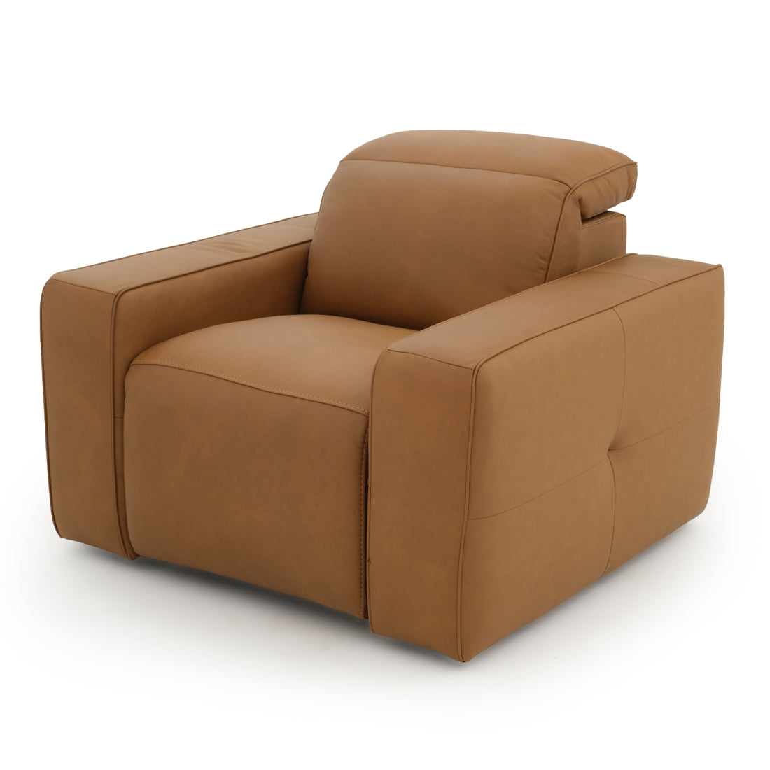 Nikolai Reclining Accent Chair Cognac