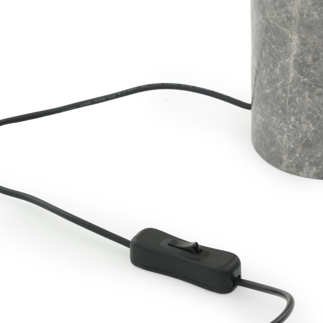 Wick Table Lamp Light Grey