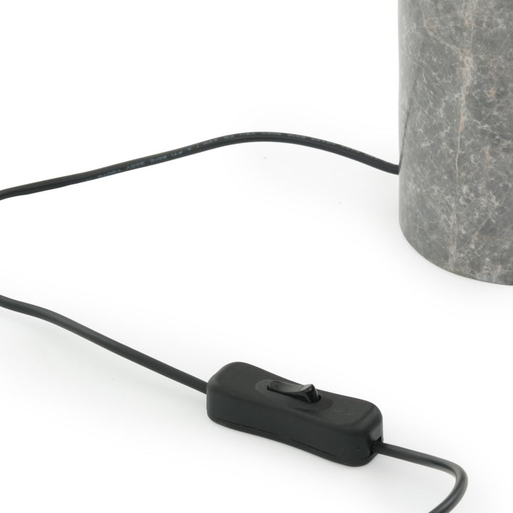 Wick Table Lamp Light Grey