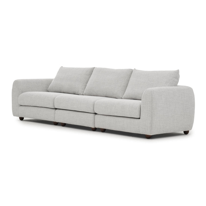 Nadal Fabric Modular Sofa Light Grey