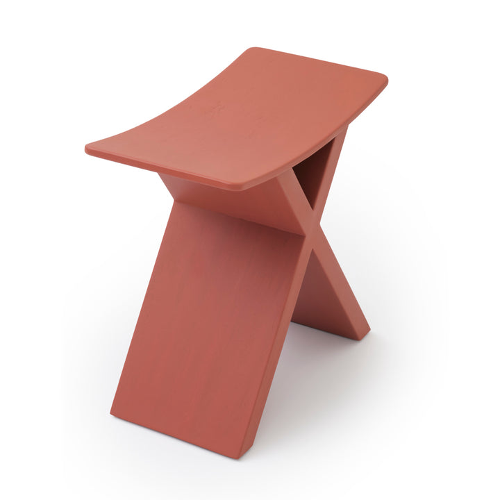 Siya Accent Stool Red