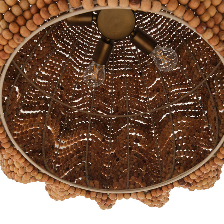 Nauri Pendant Lamp Light Brown