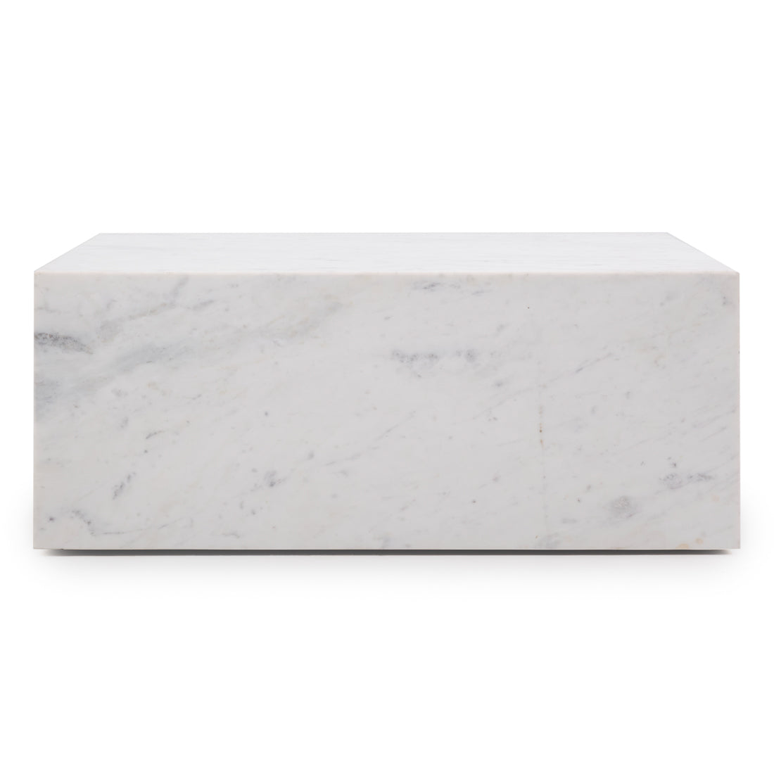 Nabby Marble Coffee Table White