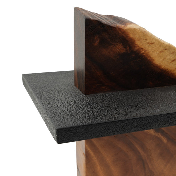 Niranda Wood Console Table Light Brown