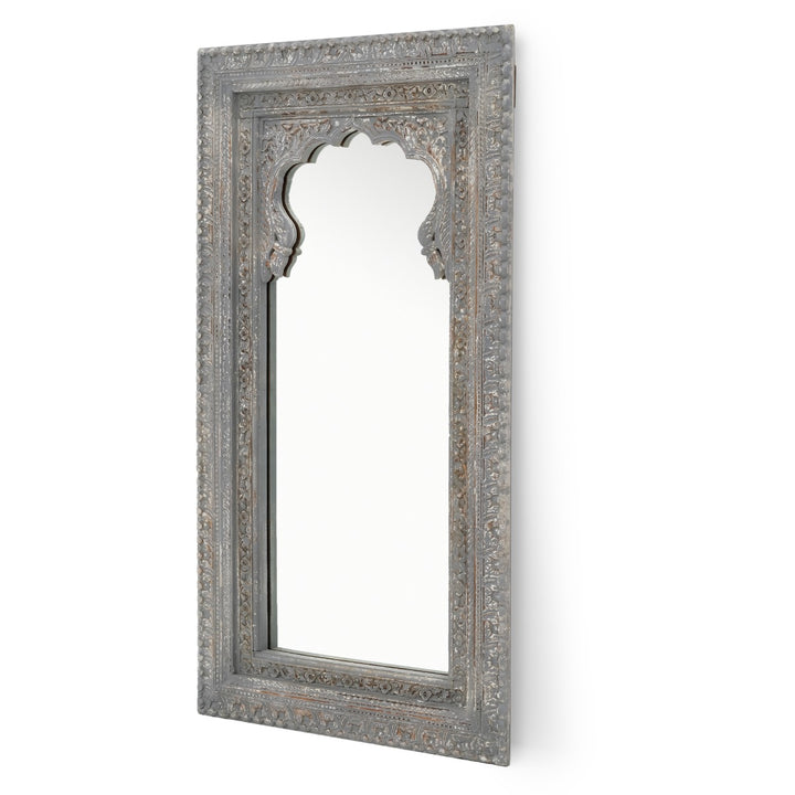 Indira Floor Mirror Light Brown