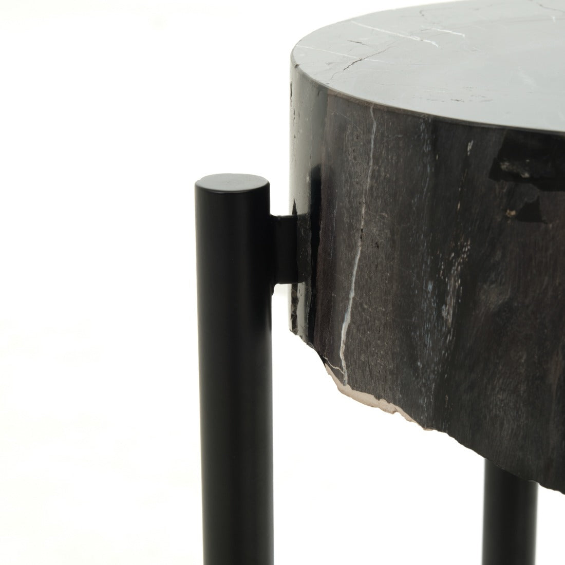 Walford Wood End Table Black